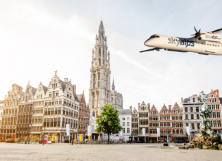 SkyAlps launches early ski season flights between Antwerp and Bolzano