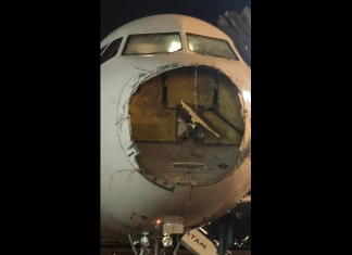 LATAM Airlines flight approaches Asuncion through storm; severe damage to Airbus A320