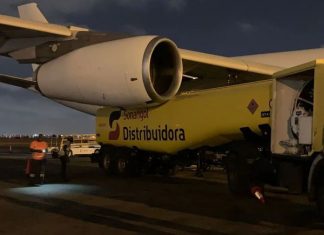 Hi Fly Malta Airbus A340-300 gets damaged by fuel truck at Luanda, Angola