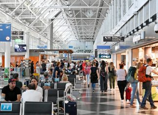 July passenger traffic at European airports reaches 97% of pre-pandemic levels