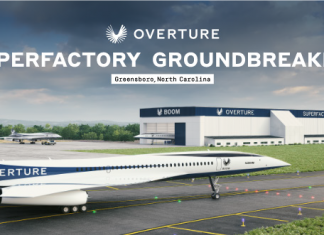 Boom Supersonic begins construction on Overture superfactory