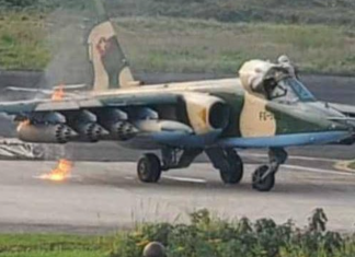 Rwanda says Congo Sukhoi-25 fighter jet violated its airspace Sukhoi SU-25 DR Congo