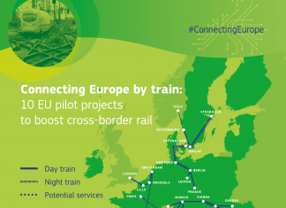 Connecting Europe by train: European Commission supports 10 pilot services to boost cross-border rail