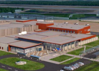 Foundation stone laid for the new F-35A complex in Florennes Belgian Air Force Base