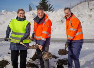 Historic day for Bodø, Norway: ground broken on new airport