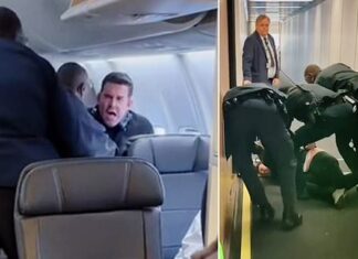 First class passenger removed from American Airlines flight after crisis for being denied a drink