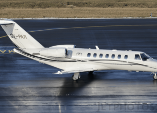 Cessna Citation from Antwerp gets priority landing at Malaga after possible engine failure