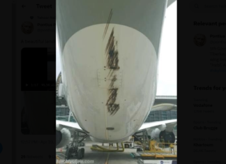 Qatar Airways Airbus A350-900 suffers tail strike during landing at Islamabad Airport, Pakistan