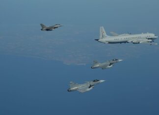 Swedish and Danish air forces in joint action after Russian reconnaissance aircraft over the Baltic Sea