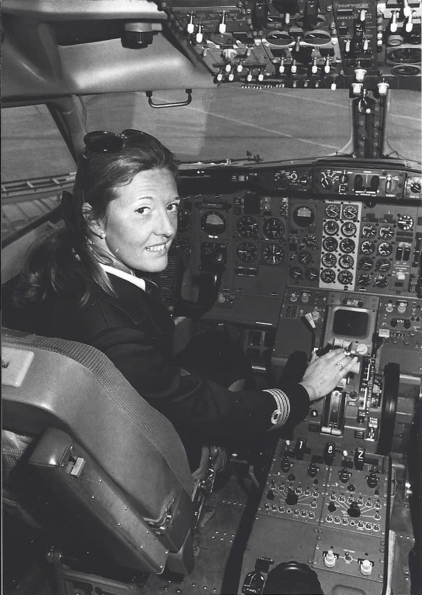 Captain Pussy, first female Boeing 707 pilot and first captain on the Boeing 737 in Europe, passes away