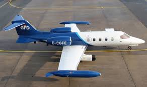 GFD Learjet 35A crashes just after take-off from Hohn Air Base, Germany; two fatalities
