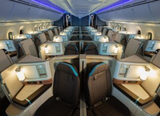 Hawaiian Airlines unveils Boeing 787 Dreamliner cabin design, introduces Leihoku Suites