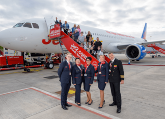 Jet2.com celebrates arrival of first brand-new Airbus A321neo aircraft