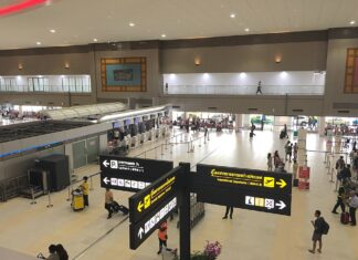 Woman has leg amputated after Bangkok airport incident