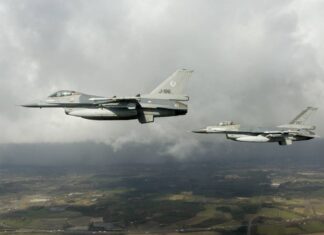 The Netherlands and Denmark will together supply up to 61 F-16 fighter jets to Ukraine