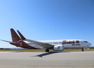 Batik Air connects Auckland – Perth – Kuala Lumpur