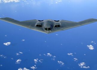 B-2 “Spirit” stealth bomber for first time in European mainland