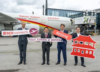 Hainan Airlines increases number of flights on Berlin-Beijing route to mark connection’s 15th anniversary
