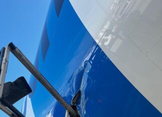 Condor A330neo substantially damaged by ground vehicle at Frankfurt Airport