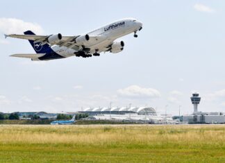 Lufthansa brings its Airbus A380 back to Los Angeles International Airport