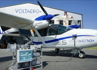 VoltAero performs the world’s first flight of an electric-hybrid aircraft with 100% sustainable fuel from TotalEnergies
