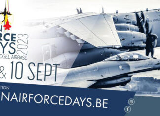 Announcement of the Belgian Air Force Days 2023, Kleine-Brogel on 8, 9 and 10 September