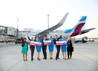 Successful inaugural Eurowings flights from Berlin and Stuttgart to Dubai