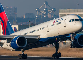 Delta passengers evacuated through slides after aborted takeoff amid snowstorm