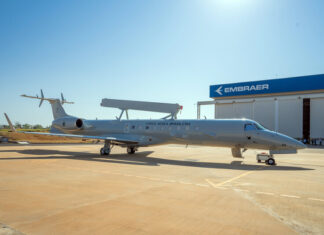 Embraer delivers upgraded fifth E-99 aircraft to the Brazilian Air Force