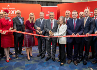 Turkish Airlines has started Detroit flights, marking its 13th gateway in the U.S.