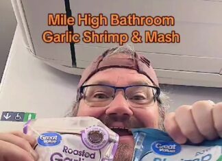 In-flight cuisine or plain disgusting? TikTok user boils shrimps in toilet sink during Delta Air Lines flight