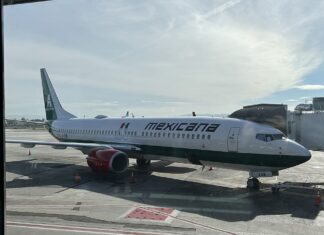 The army relaunched Mexicana airline, but first flight didn’t go as expected