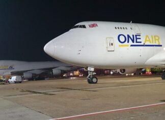 British cargo airline One Air six times to Maastricht Aachen Airport in December