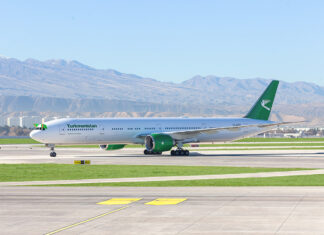 Turkmenistan Airlines takes delivery of first B777-300ER