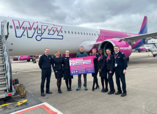 London Luton Airport and Wizz Air celebrate 70 million passengers milestone