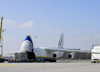 Antonov An-124 facilitates transatlantic journey for Airbus-built EarthCARE climate satellite