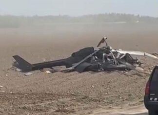 Three killed and one severely wounded in U.S. National Guard helicopter crash near Mexican border
