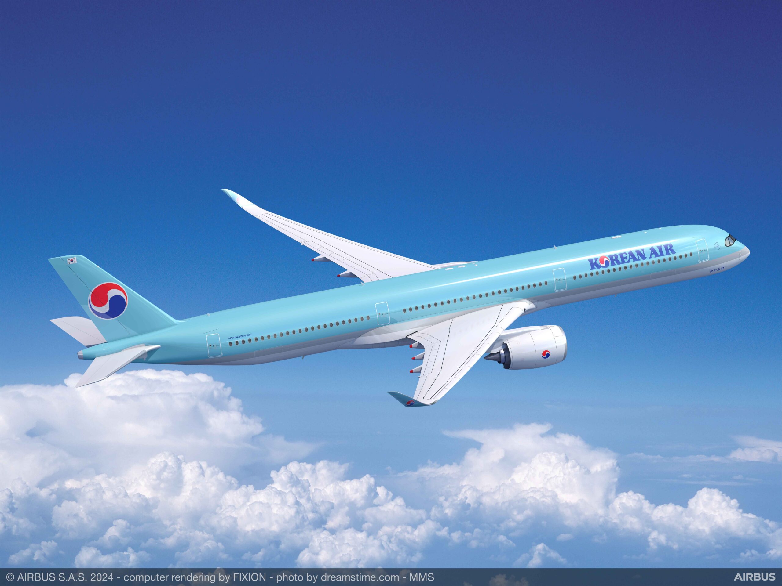 Korean Air finalises order for 33 Airbus A350s