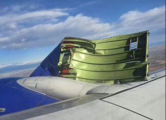 New incident at Boeing: the engine cover of a Southwest Airlines plane falls during takeoff