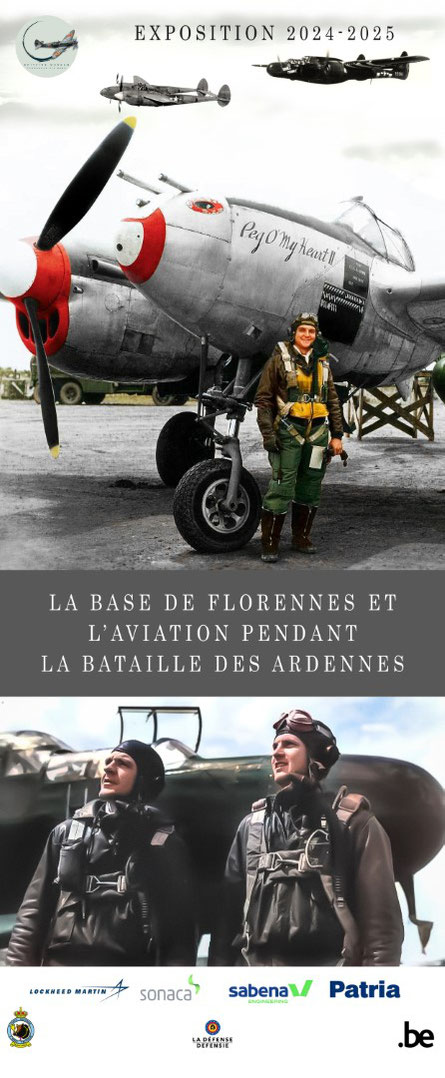 Exhibition: Aviation during the Battle of the Bulge at the Spitfire Museum at the Florennes base