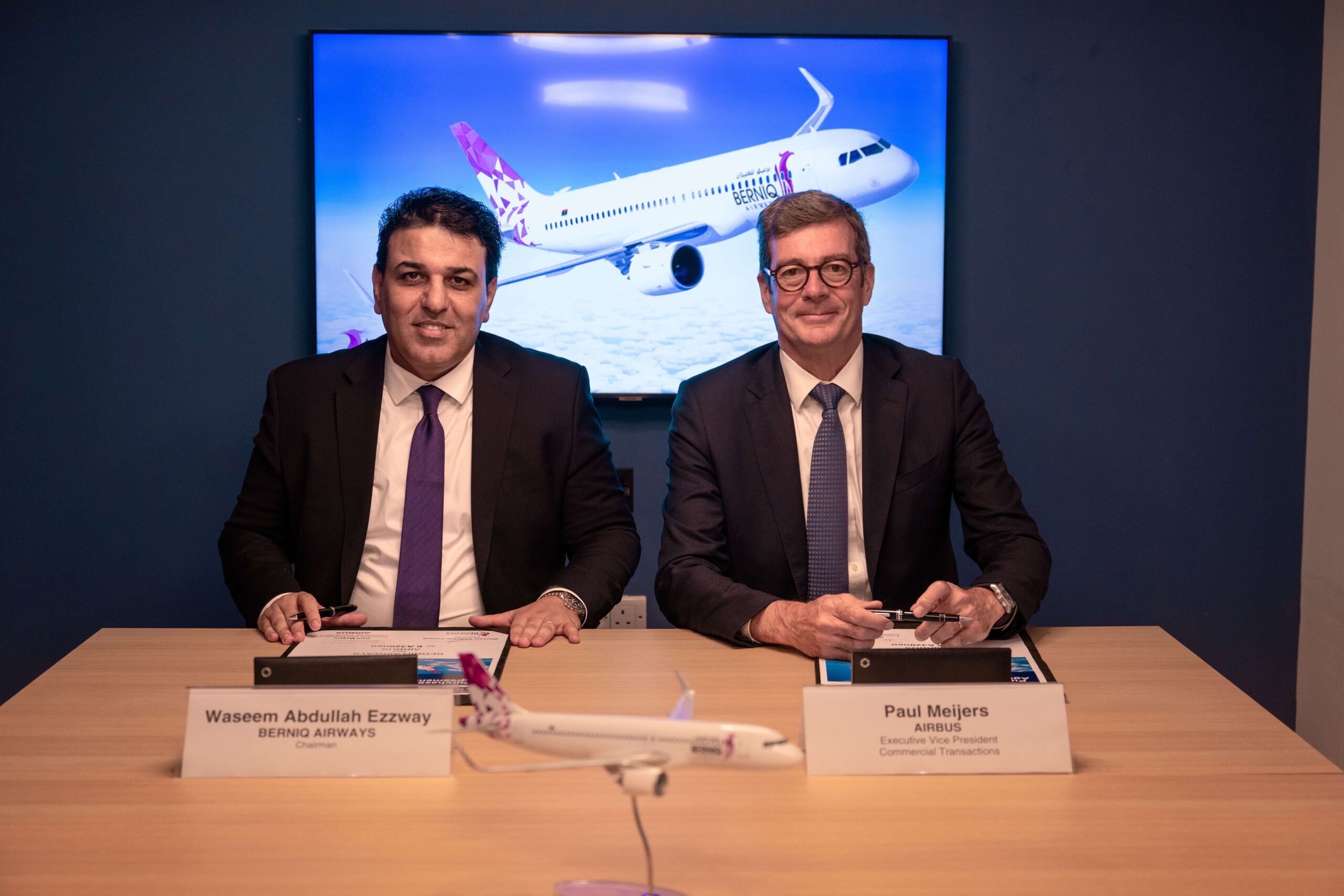 Berniq Airways of Lybia orders six Airbus A320neo Family aircraft to boost fleet and expand routes