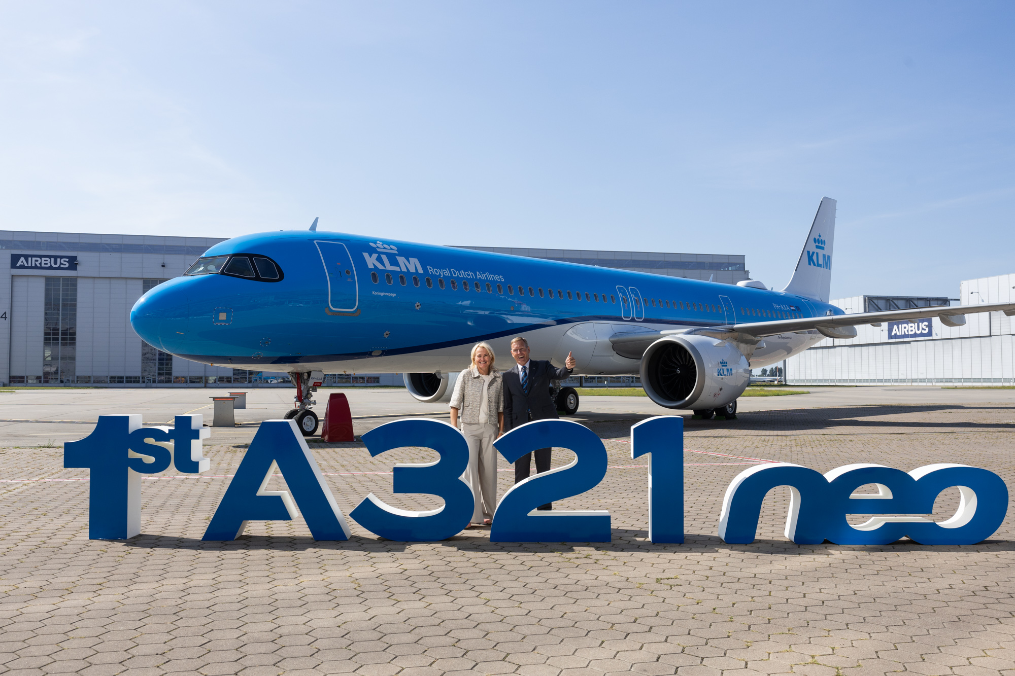 KLM receives first Airbus A321neo as part of fleet modernisation