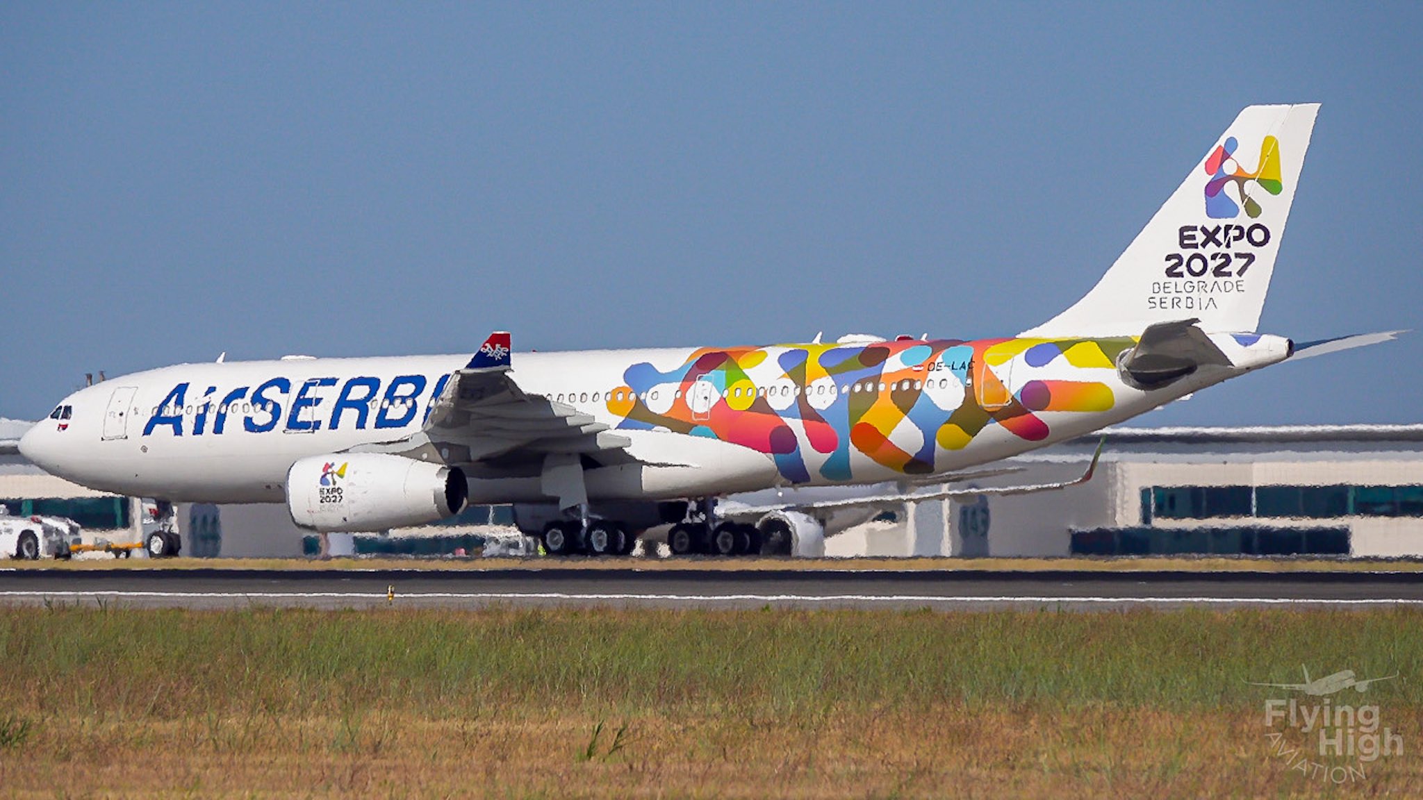 Air Serbia welcomes third Airbus A330-200 for long-haul flights, promotes EXPO 2027