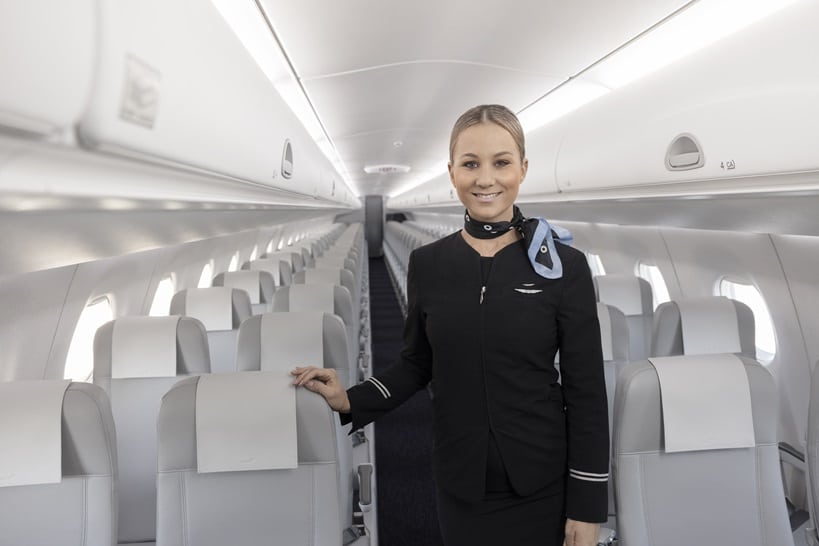 Finnair unveils first renewed Embraer cabin with enhanced comfort and eco-friendly design