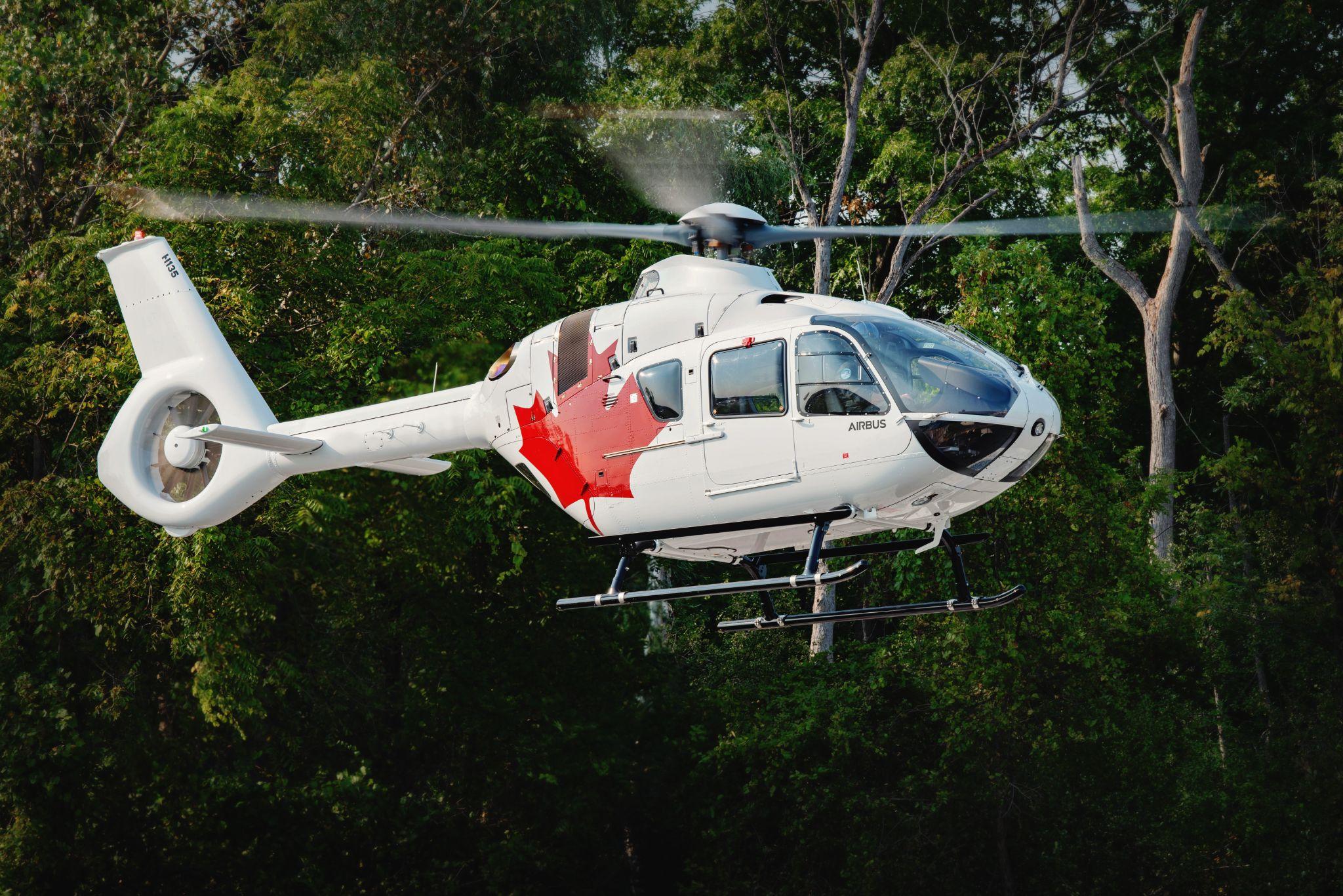 Airbus secures historic contract to deliver 19 H135 training helicopters to Royal Canadian Air Force
