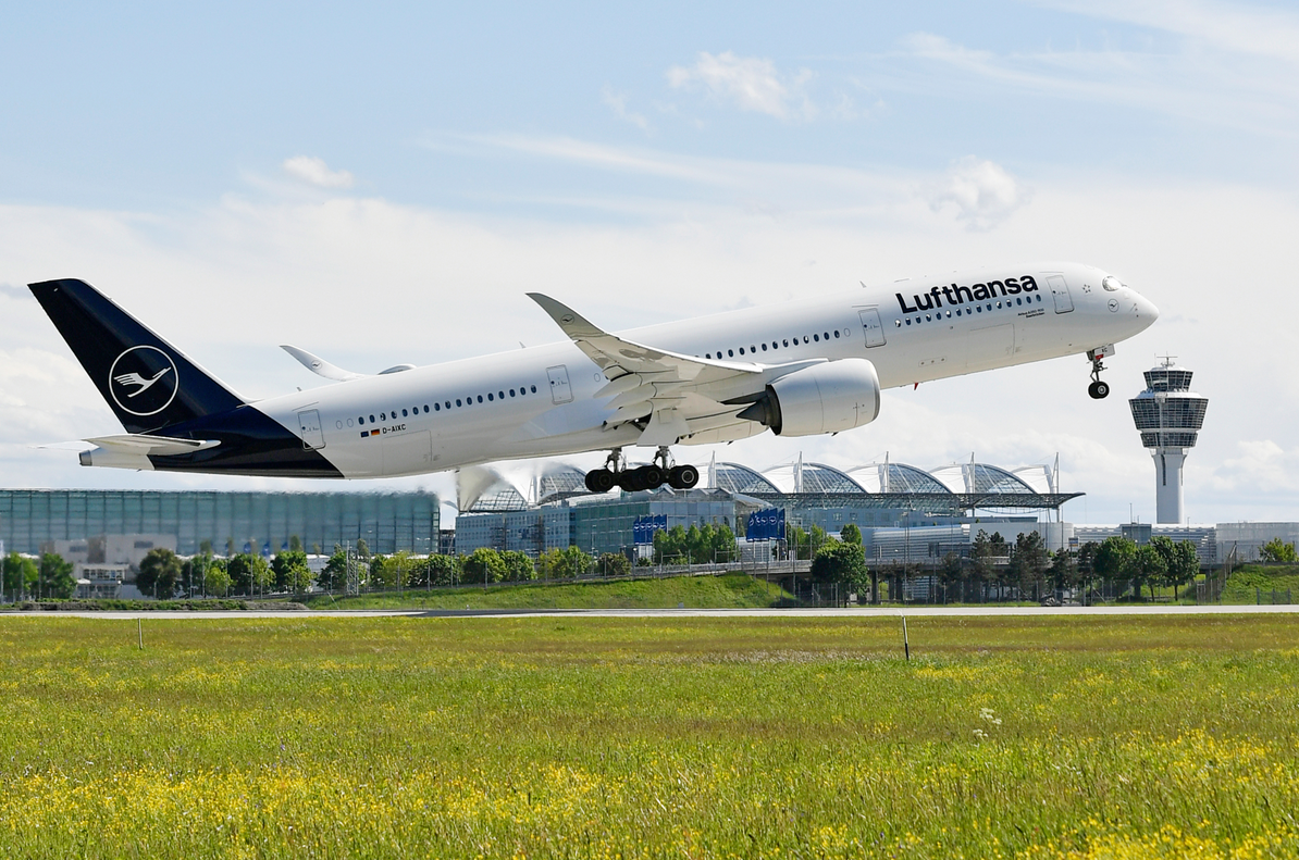 Lufthansa launches non-stop flights from Munich to São Paulo with Airbus A350