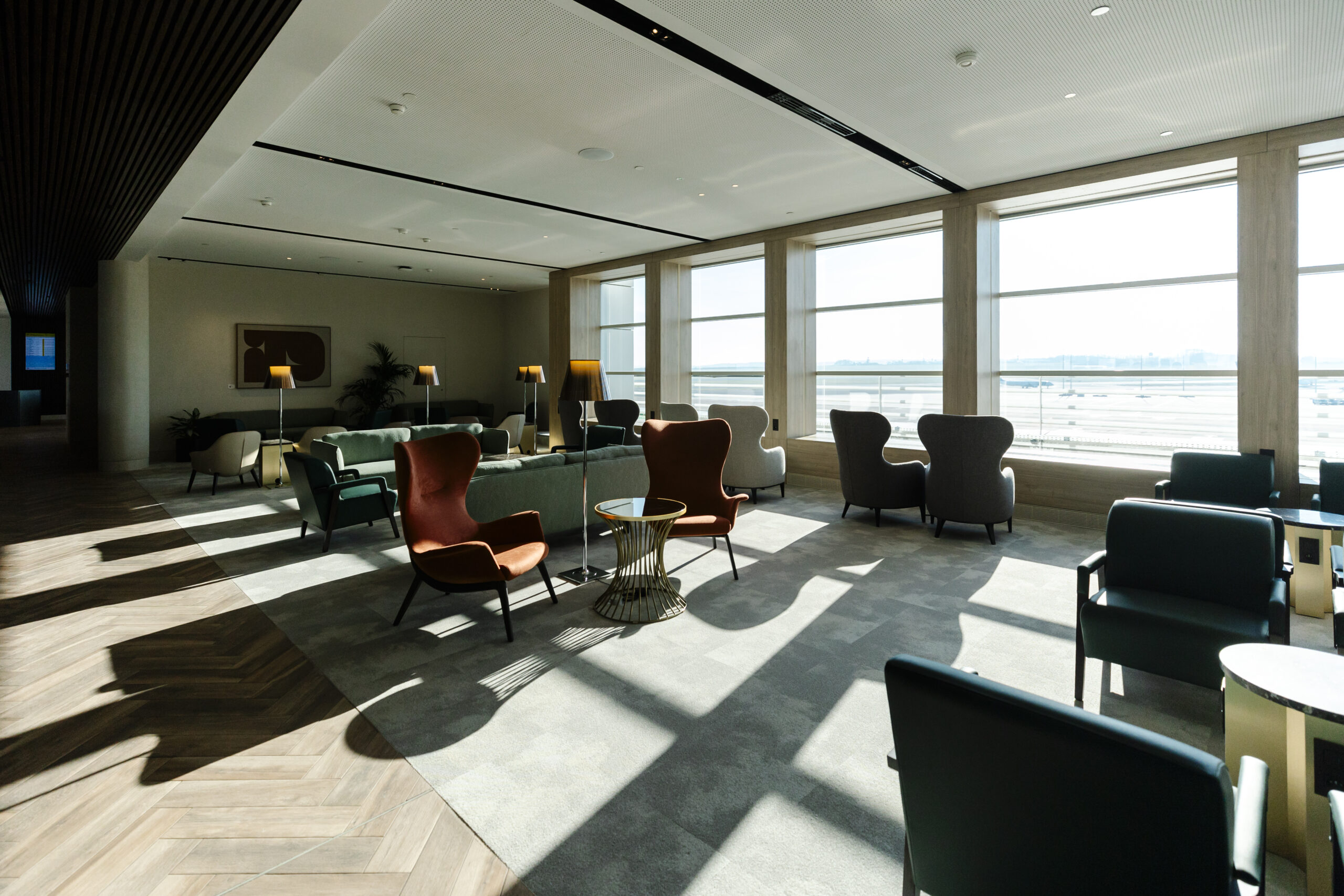 Brussels Airport opens premium business lounge ‘The View’