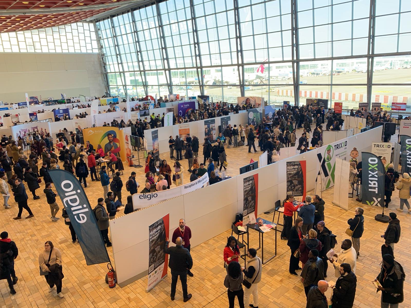 Aviato Jobfair 2025: Over 400 vacancies at Brussels Airport & beyond