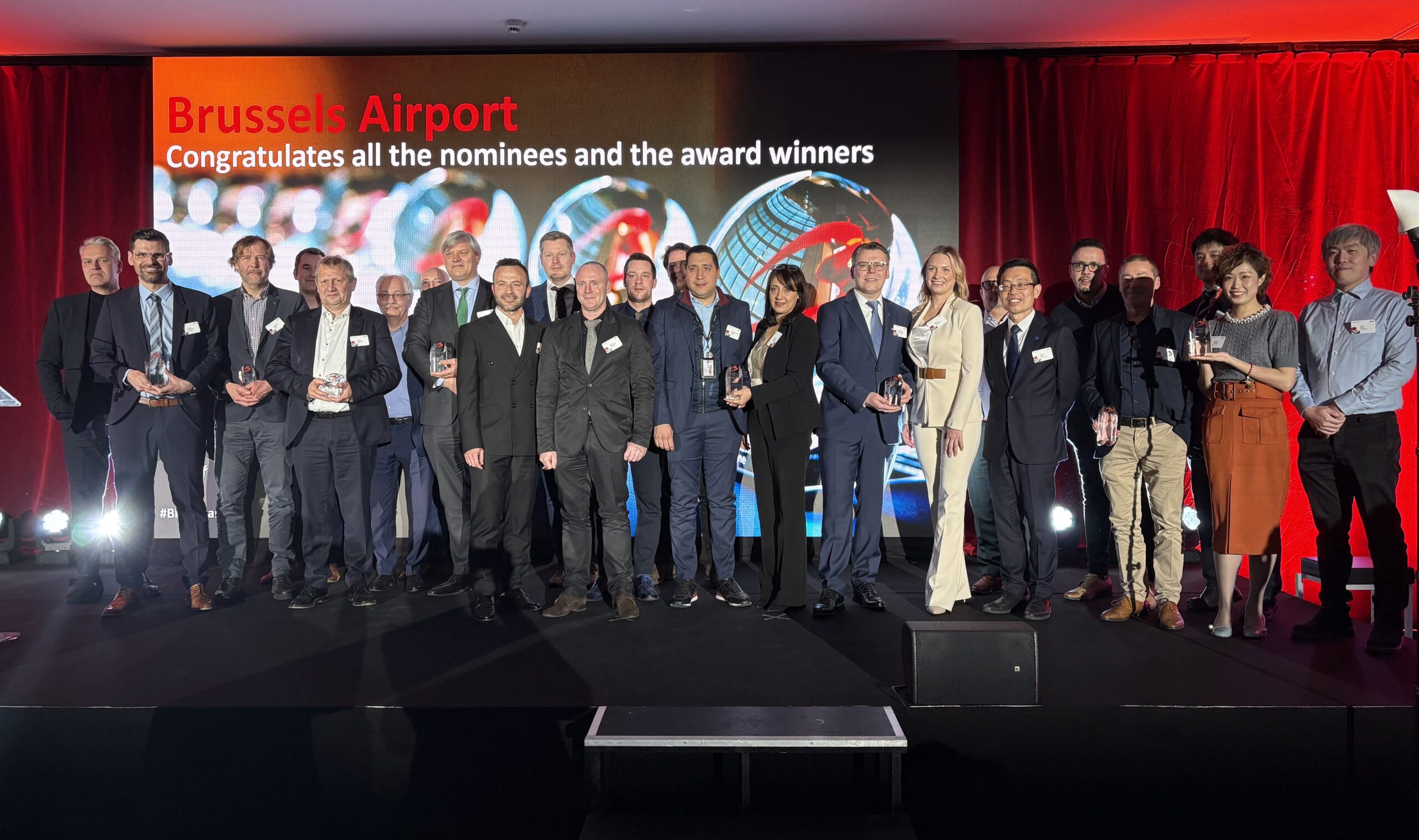 Brussels Airport recognises top performers at 18th Aviation Awards