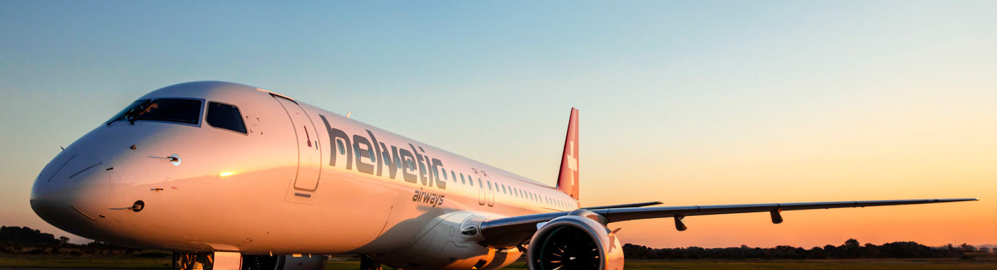 Helvetic Airways operates largest jet at London City Airport